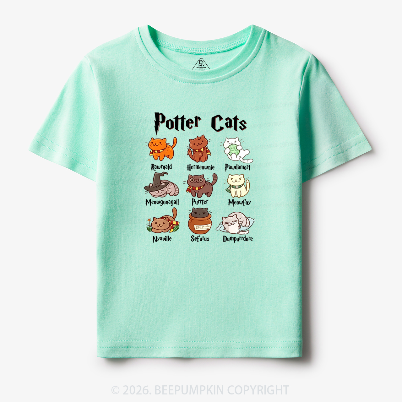 Funny Cat Toddler&Kid's Tees