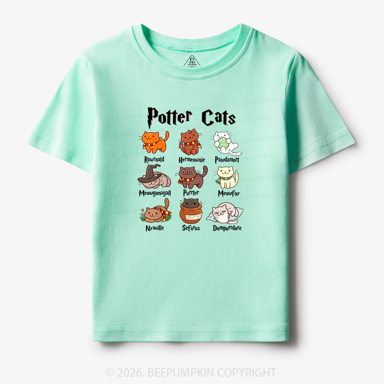 Funny Cat Toddler&Kid's Tees