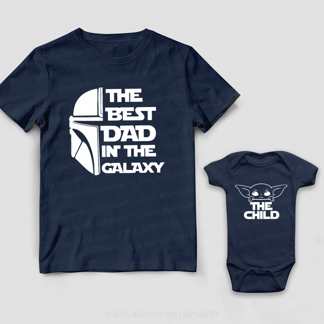 The Best Dad In the Galaxy Dad&Me Matching Shirts