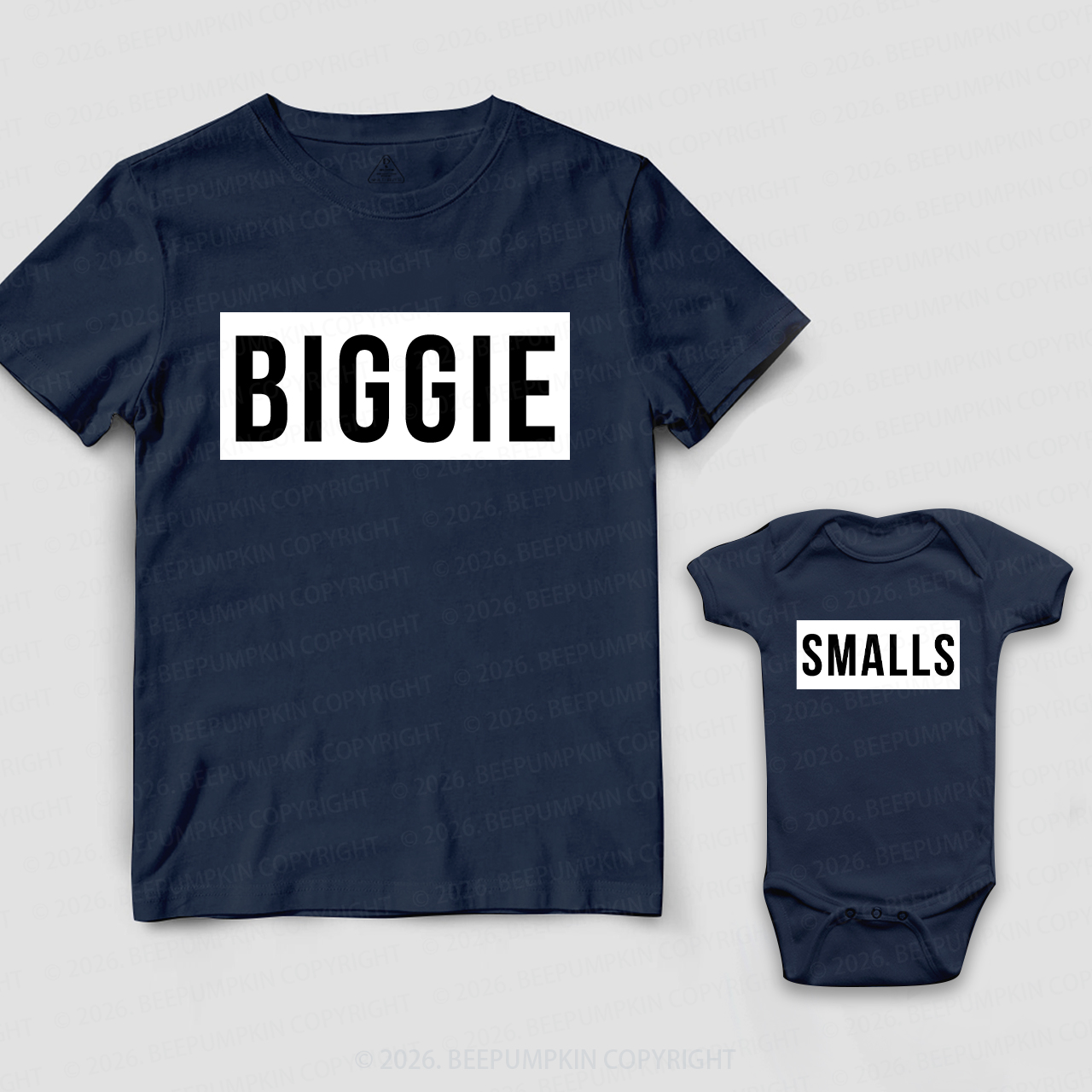 Biggie Smalls Dad&Me Matching Shirts