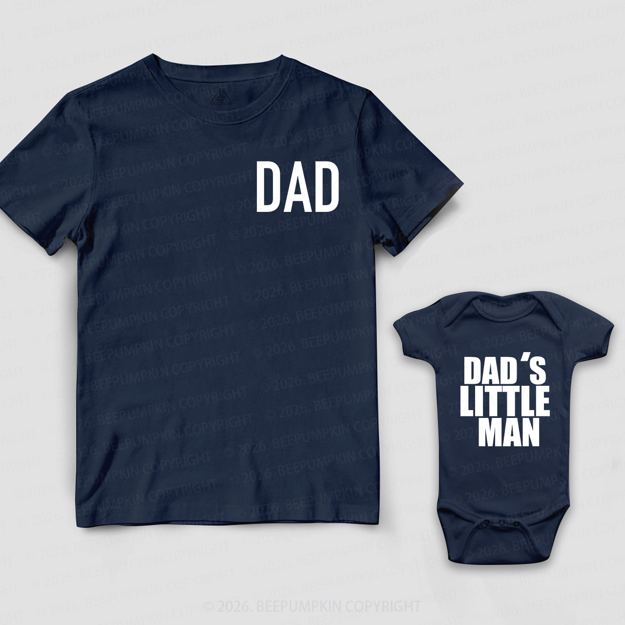Dad&Dad's Little Man T-Shirts For Dad And Me