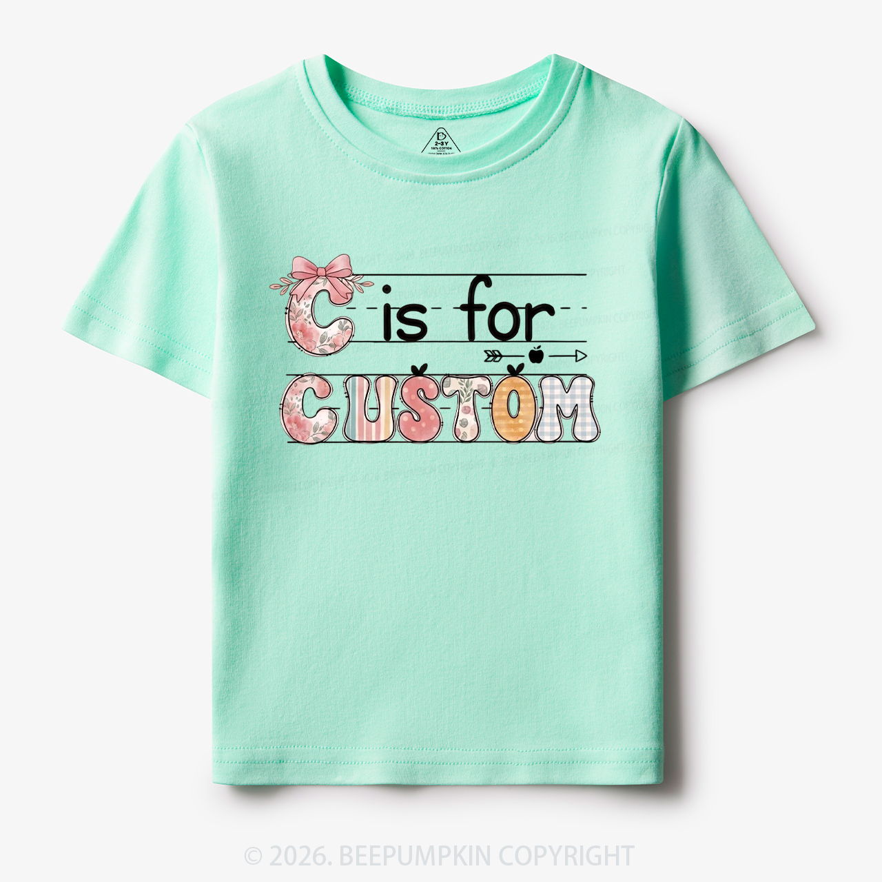 Personalized Kids Name Back To School Toddler&Kid's Tees