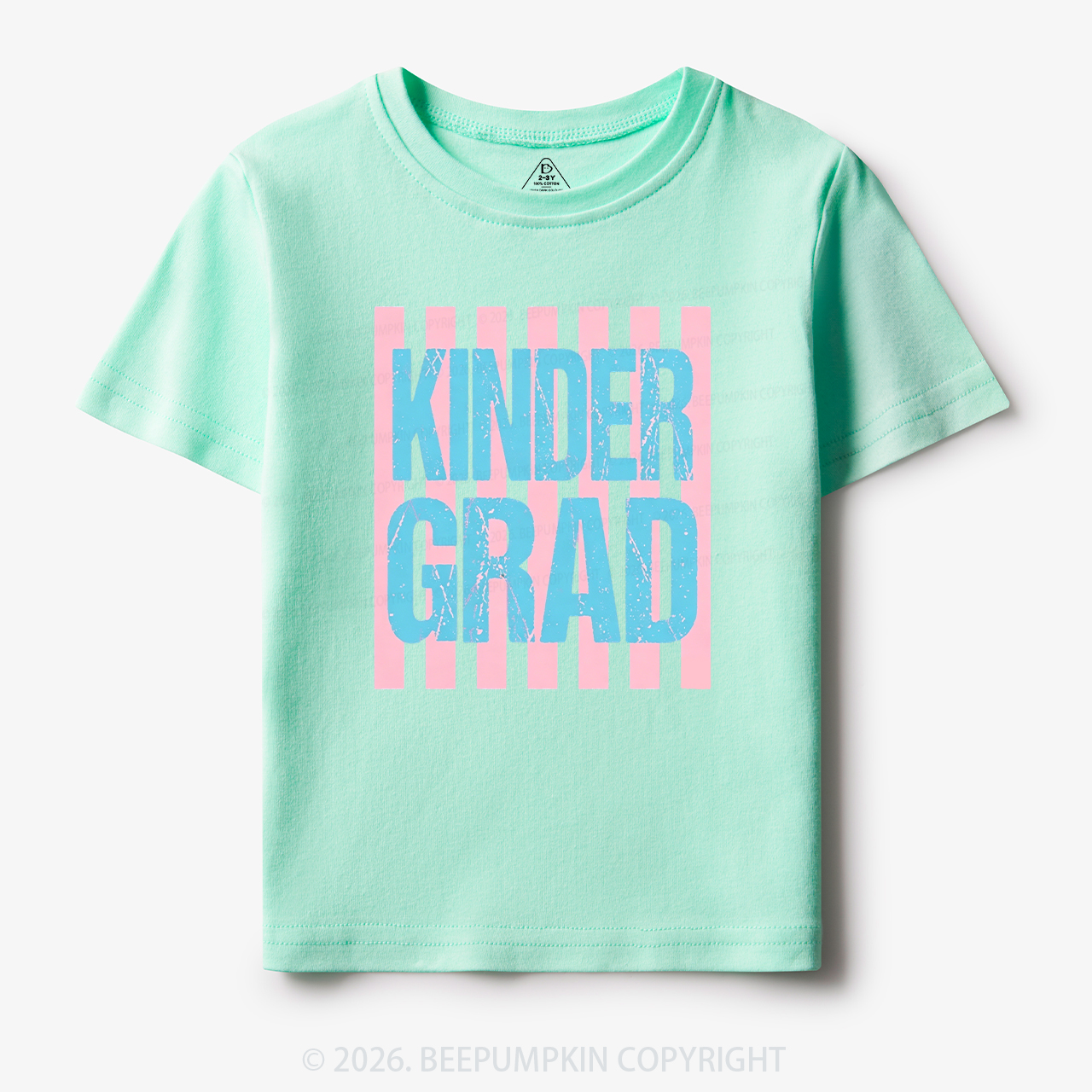 Stripes Kinder Graduation Summer Fun Retro Toddler&Kid's Tees
