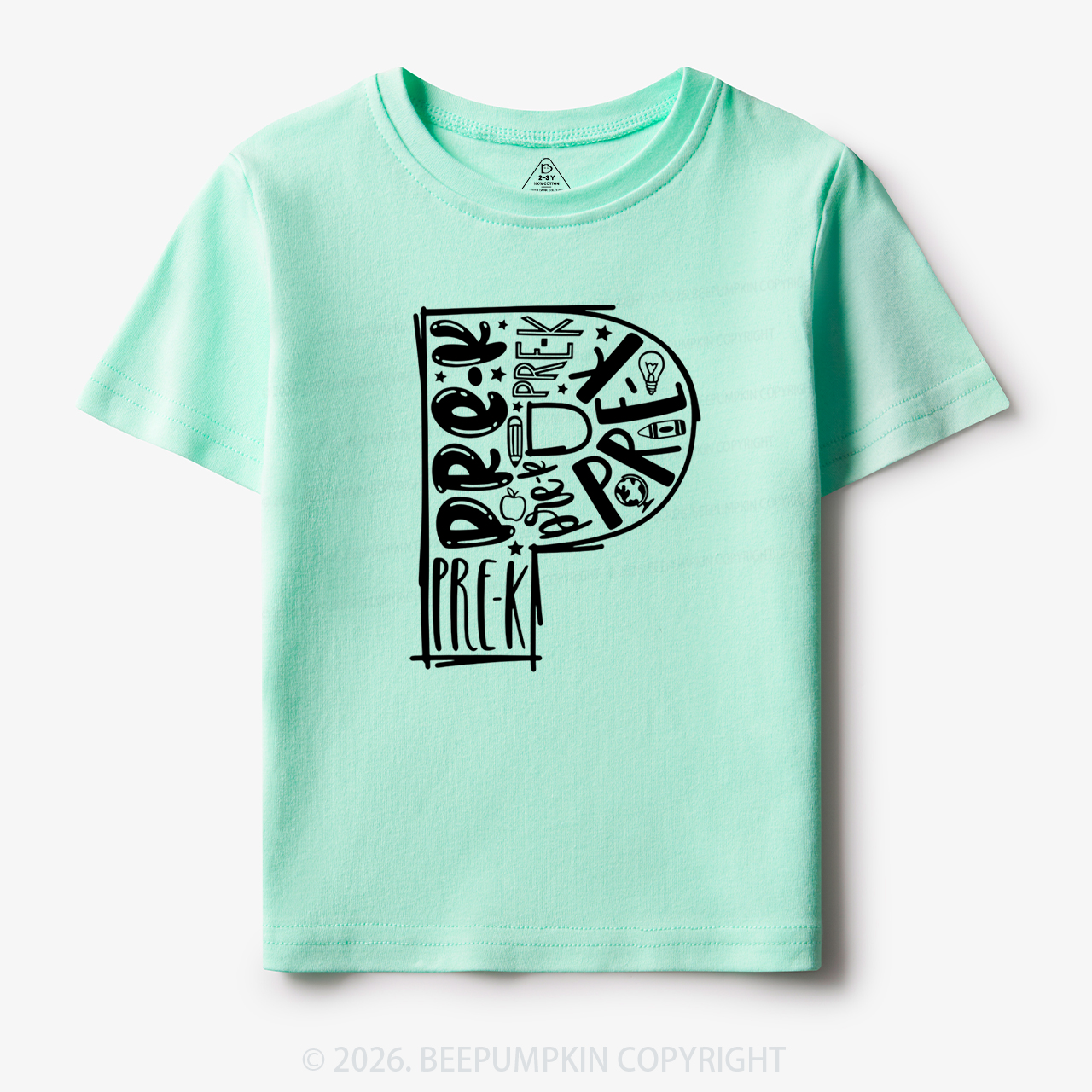 School Doodle Grade Back to School Toddler&Kid's Tees