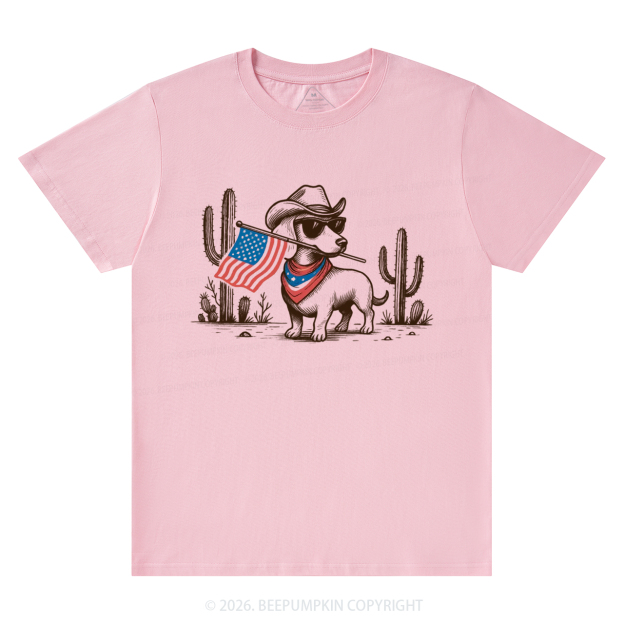 Dachshund 4th of July Patriotic T-Shirts