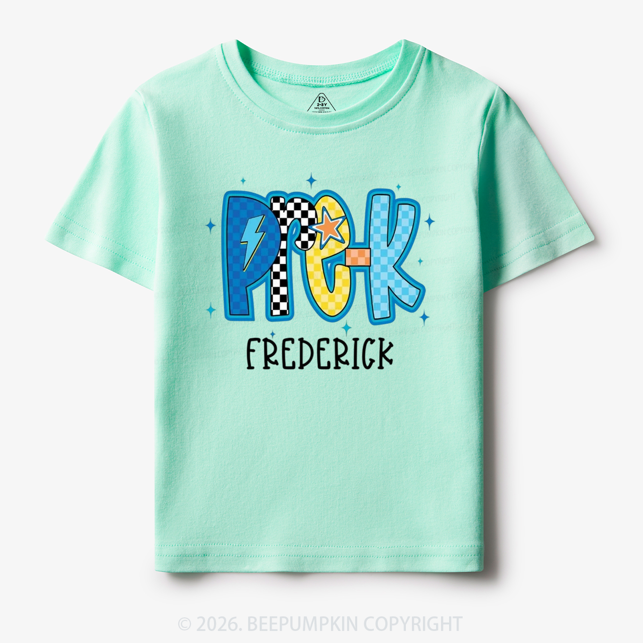 Personalized Prek School Back To School Toddler&Kid's Tees