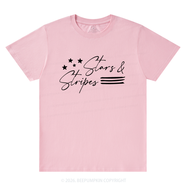 Stars and Stripes Retro American Flag T-Shirts