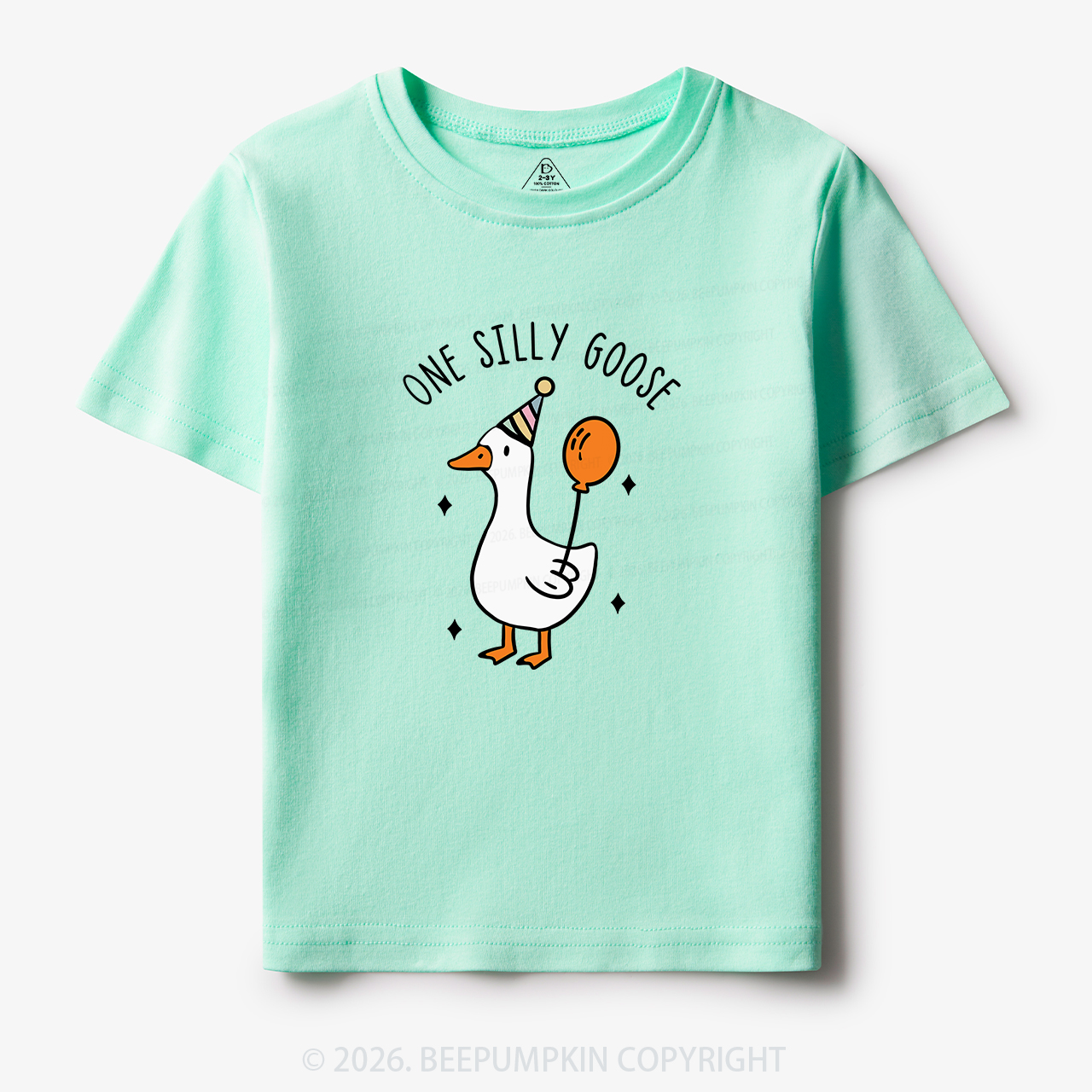 One Silly Goose Toddler&Kid's Tees Beepumpkin 7
