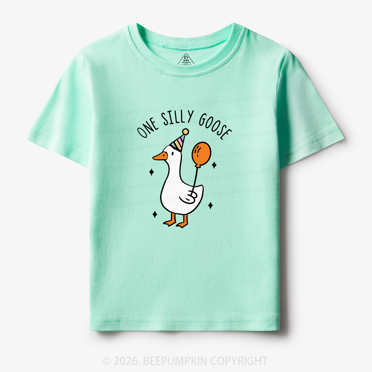 One Silly Goose Toddler&Kid's Tees Beepumpkin 7