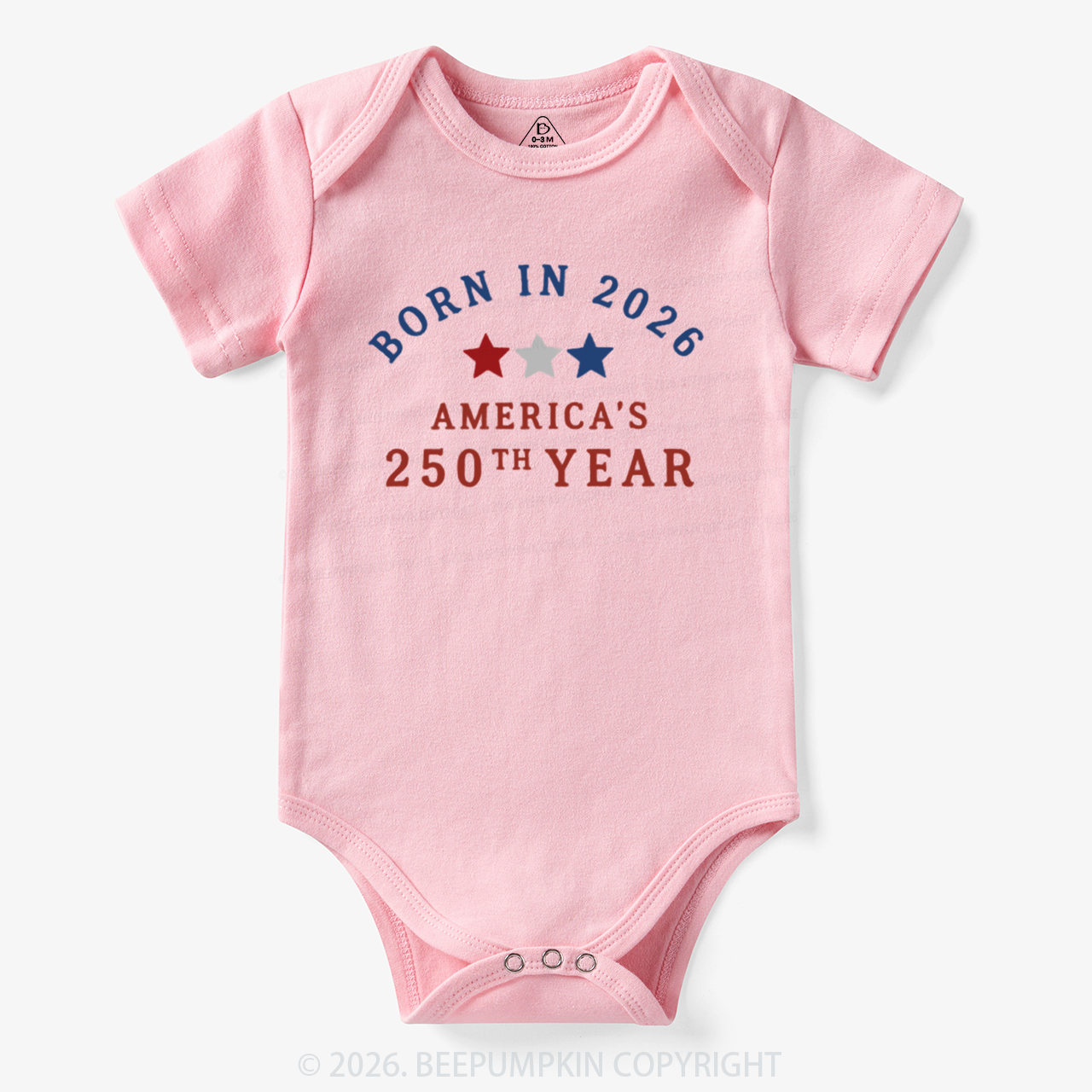 Born in 2026 America’s 250th Year Bodysuit