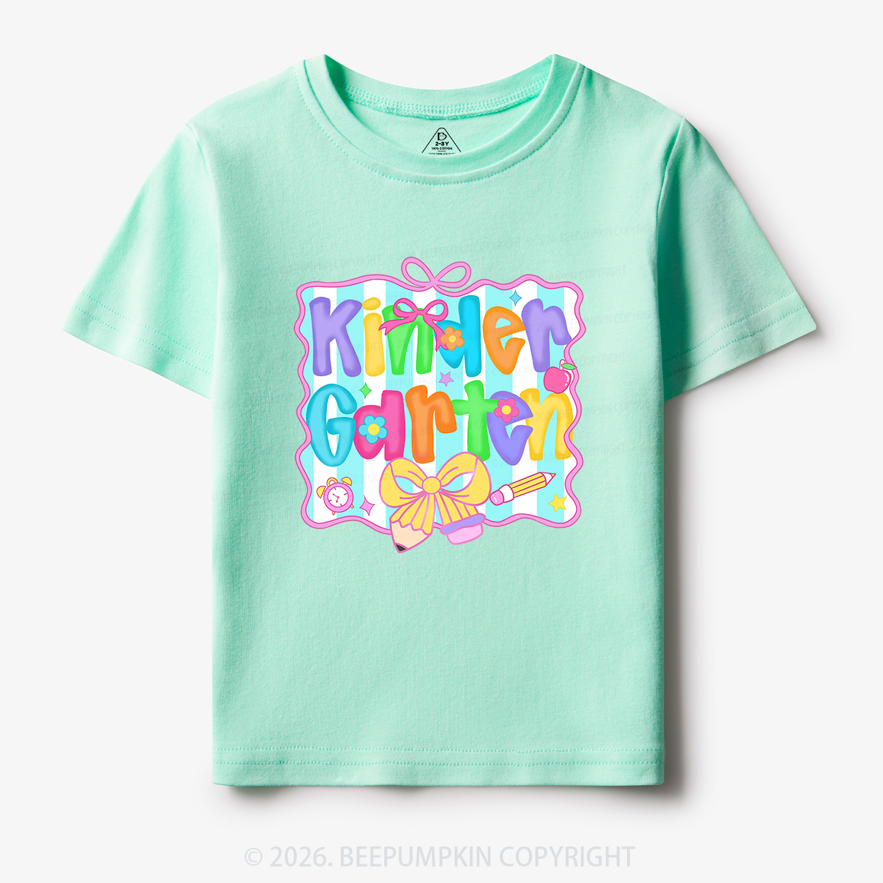 Personalized Preppy Back To School Bundle Toddler&Kid's Tees Beepumpkin