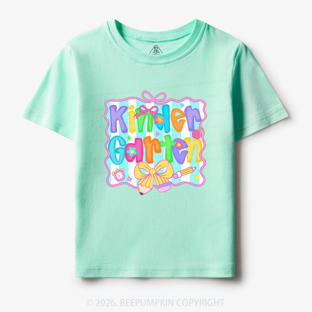 Personalized Preppy Back To School Bundle Toddler&Kid's Tees Beepumpkin