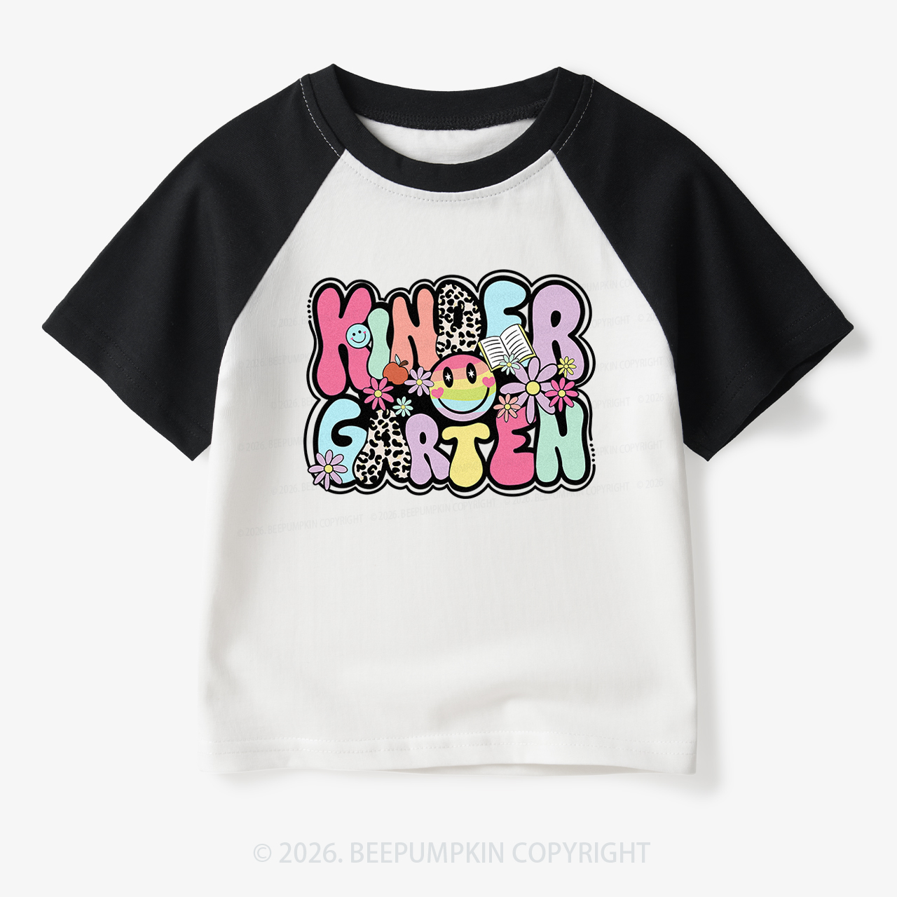 Personalized First/Second/Third Grade Back To School Toddler&Kids Retro Raglan T-shirt