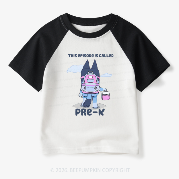 Personalized This Episode Is Called XXX Kid's Toddler&Kids Retro Raglan T-shirt