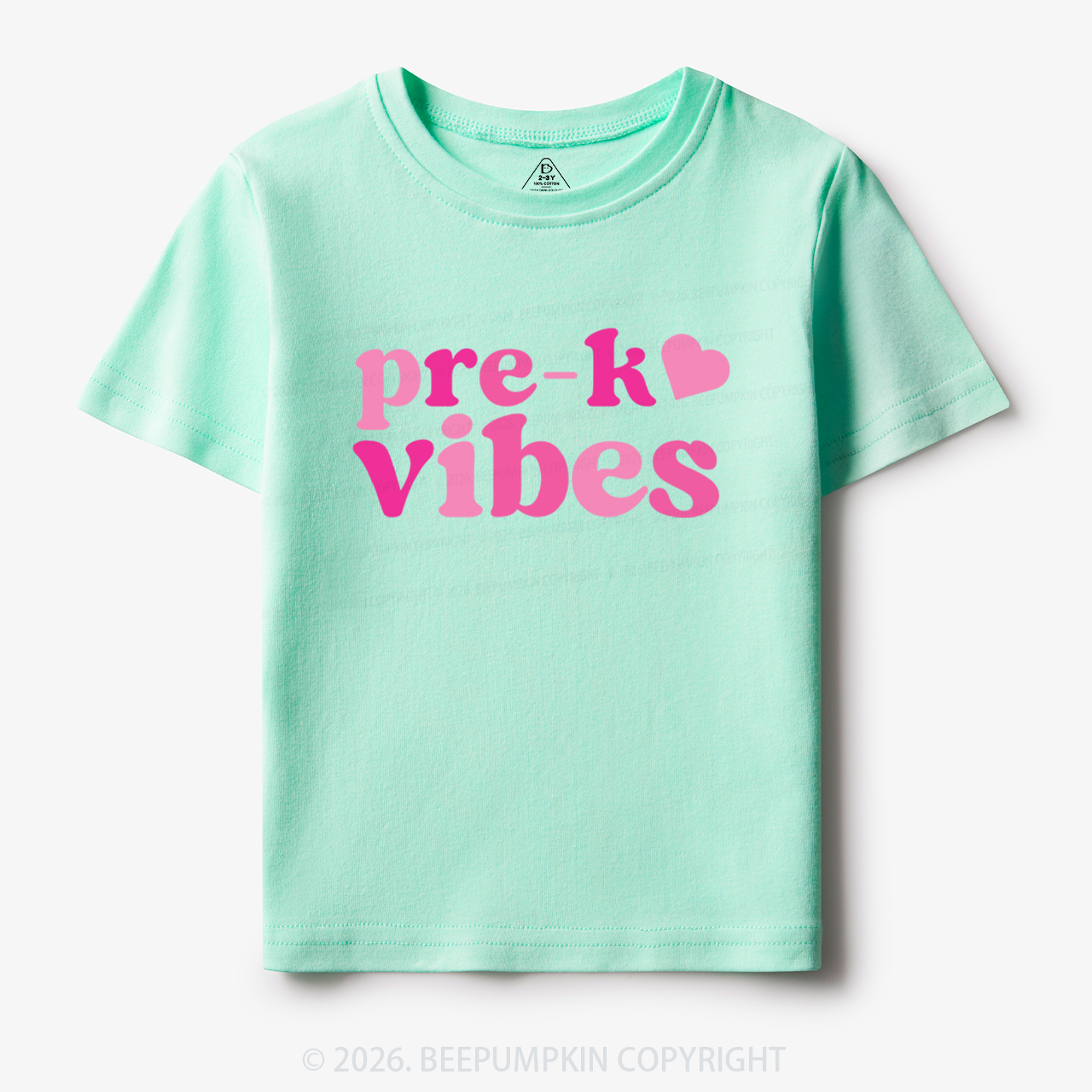 Pre-k Vibes Kindergarten Back to School Toddler&Kid's Tees
