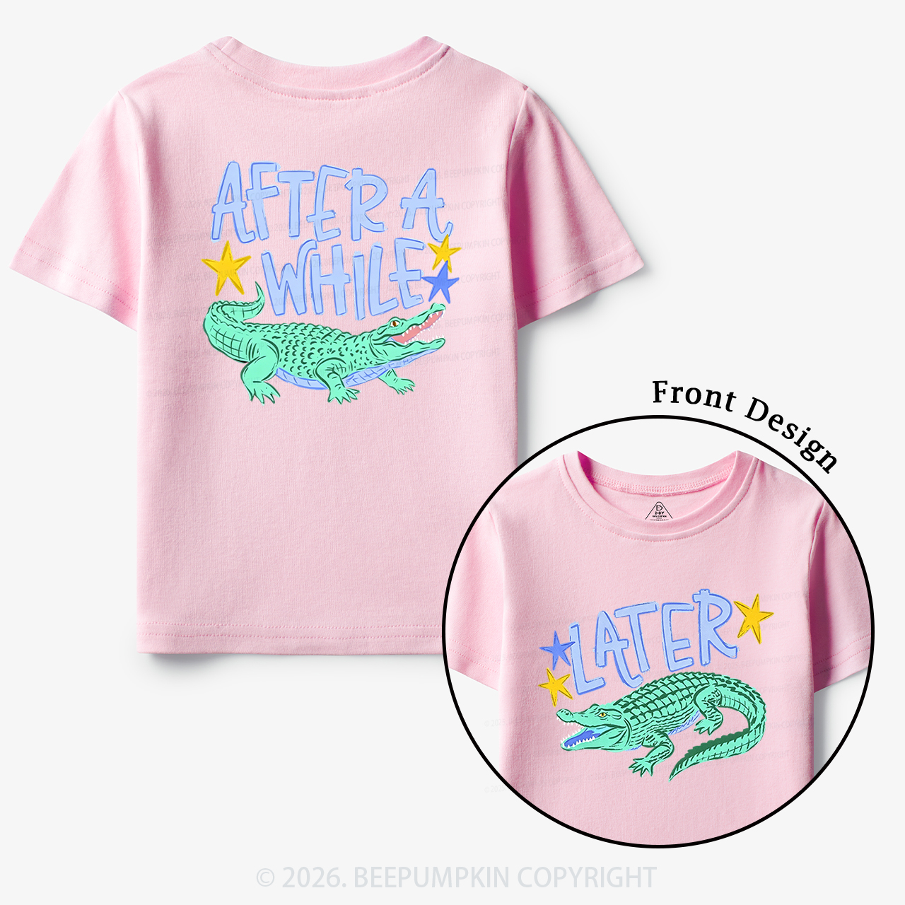 Later Gator After A While Crocodile Toddler&Kid's Tees