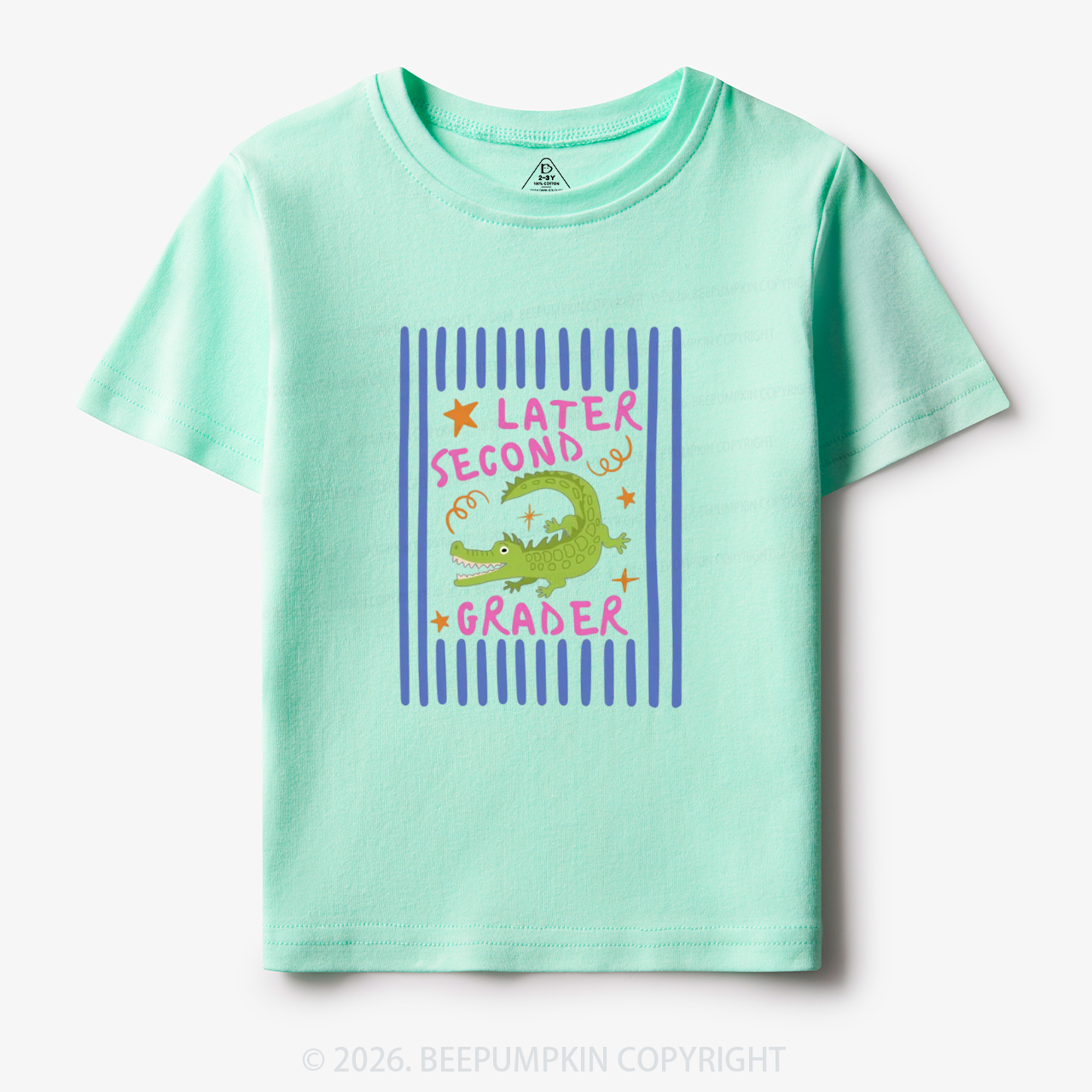 Personalized Later Alligator Funny Back To School Toddler&Kid's Tees