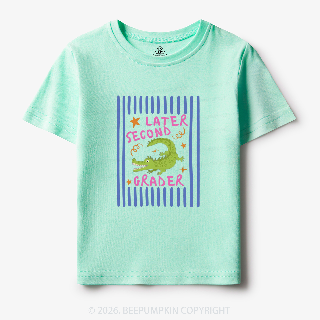 Personalized Later Alligator Funny Back To School Toddler&Kid's Tees