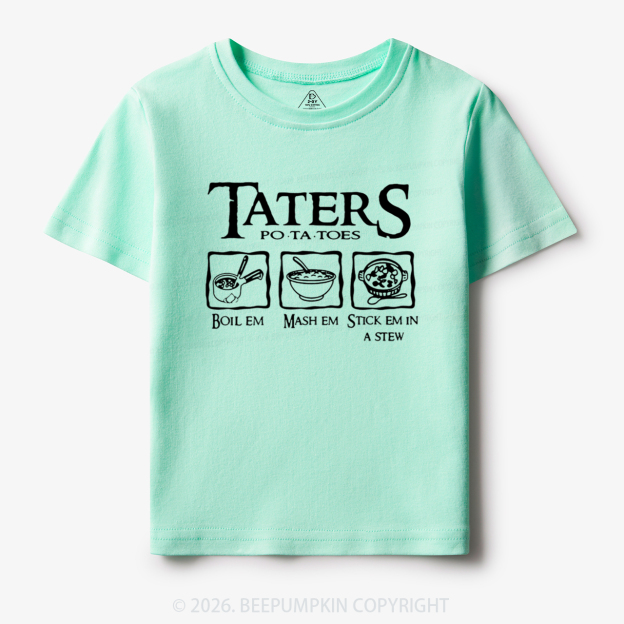 Taters Potatoes Funny Toddler&Kid's Tees