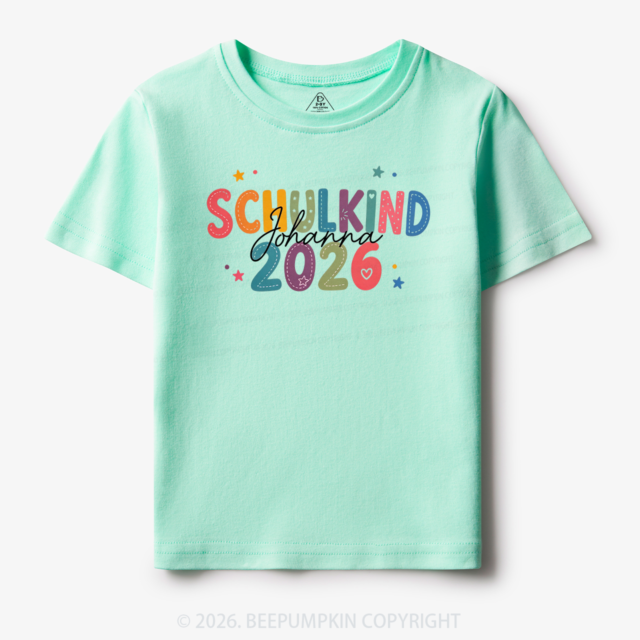 Personalized Schulkind First Day of School Toddler&Kid's Tees