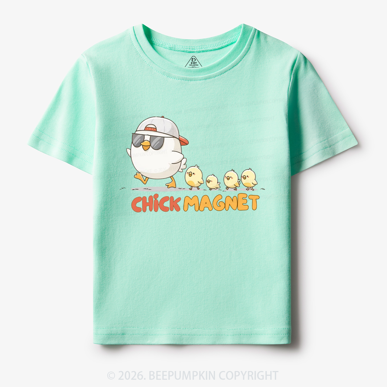 Chick Magnet Funny Farm Animal Toddler&Kid's Tees