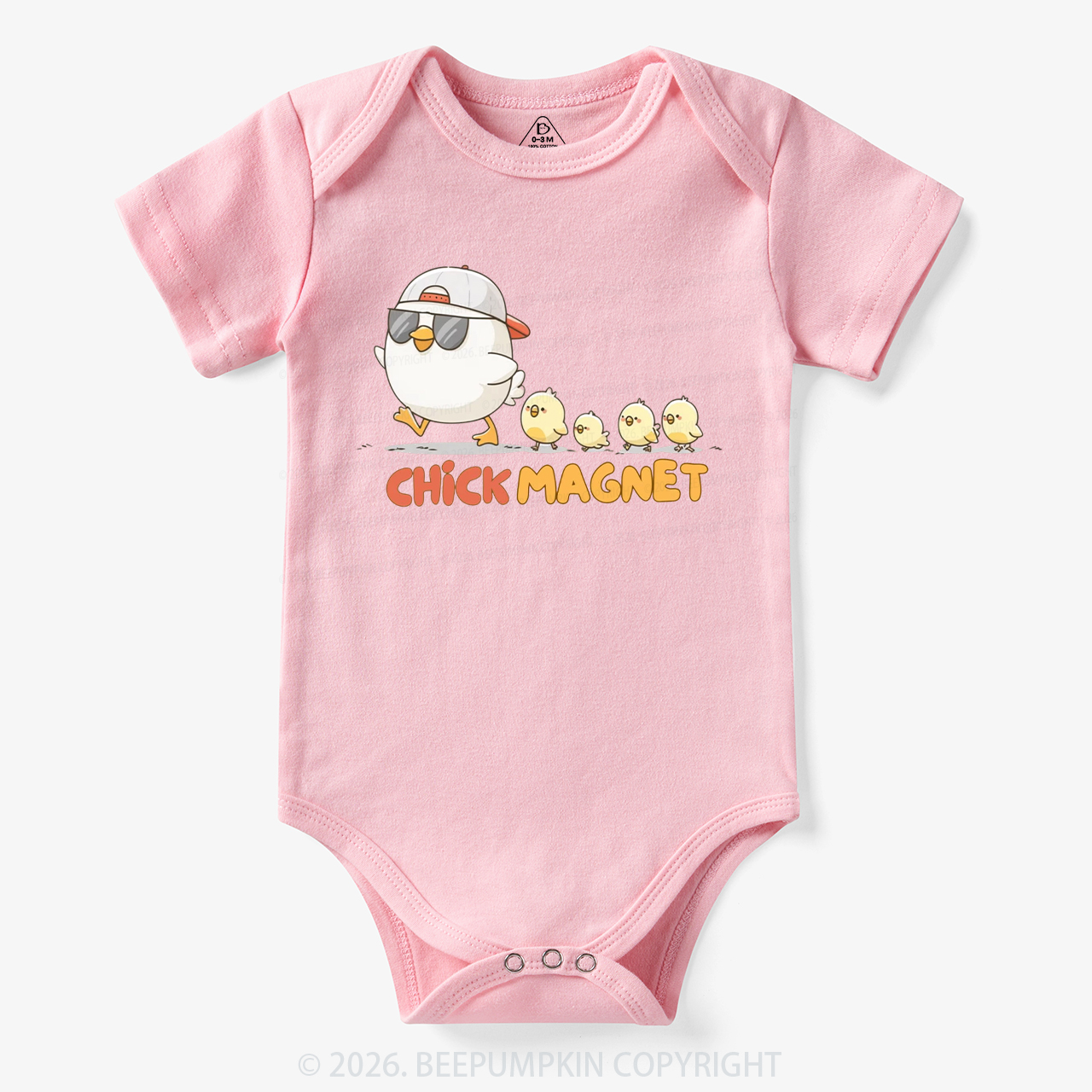 Chick Magnet Funny Farm Animal Bodysuit