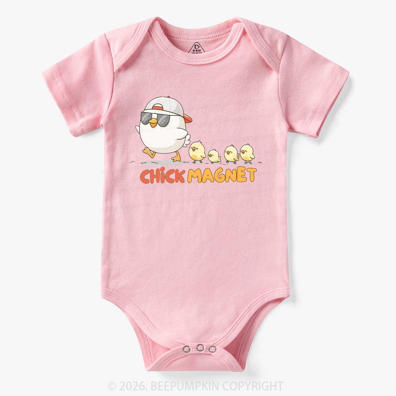 Chick Magnet Funny Farm Animal Bodysuit