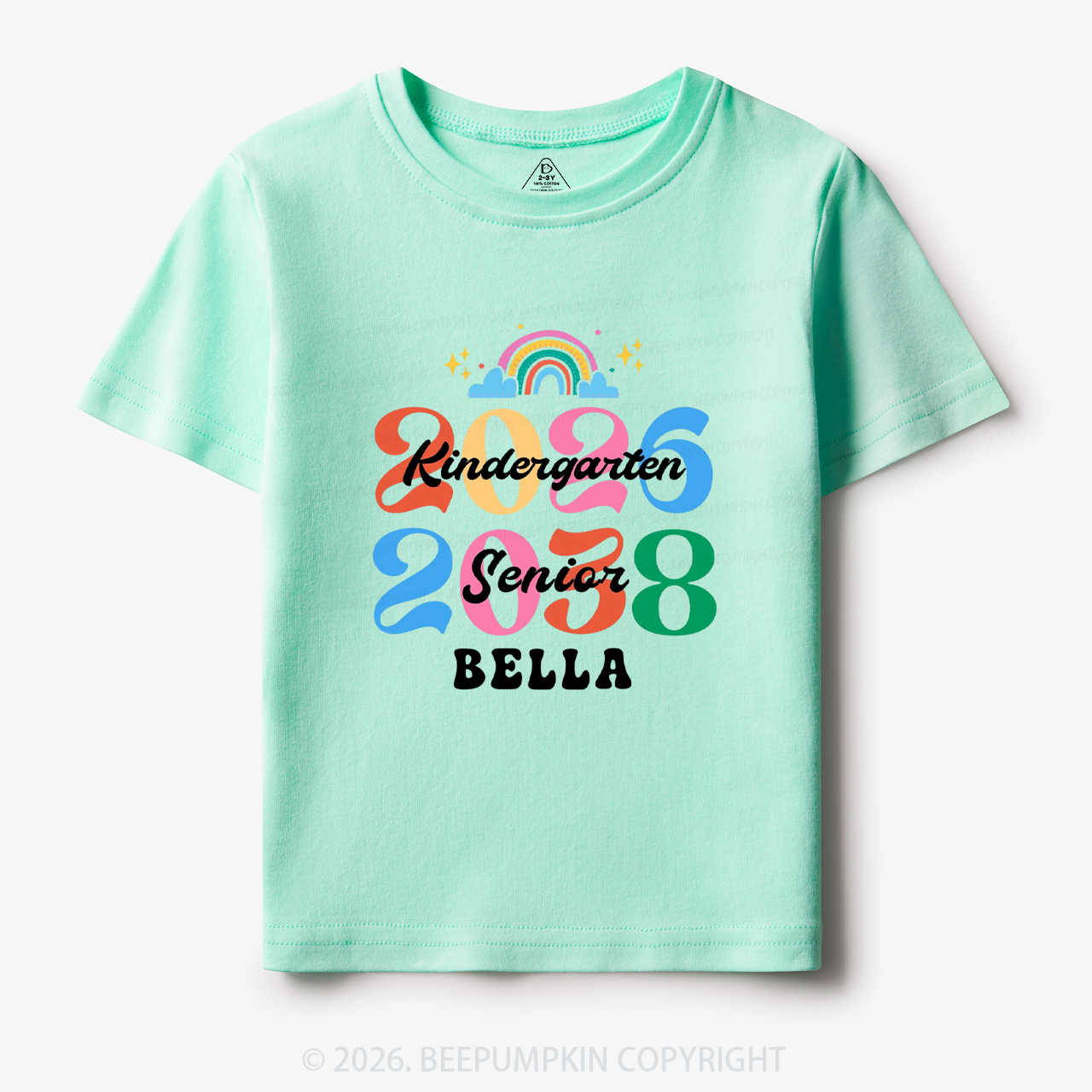 Personalized Kindergarten Senior Toddler&Kid's Tees