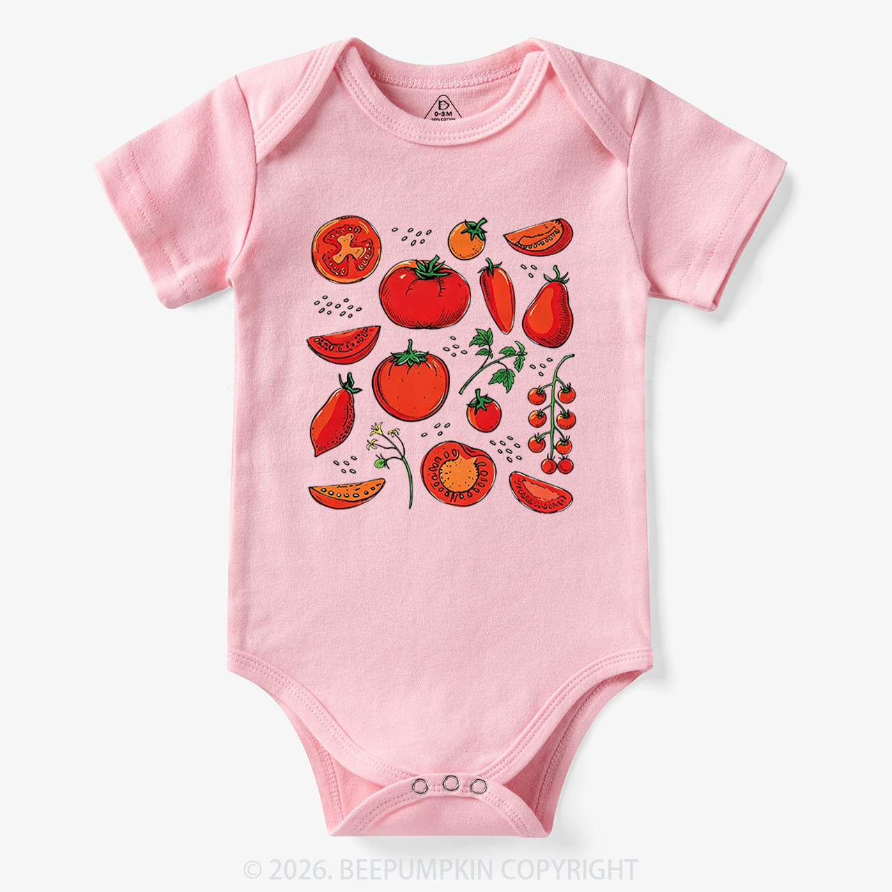 Tiny Tomato Patch Bodysuit