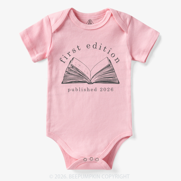 Personalized Published First Edition Bodysuit