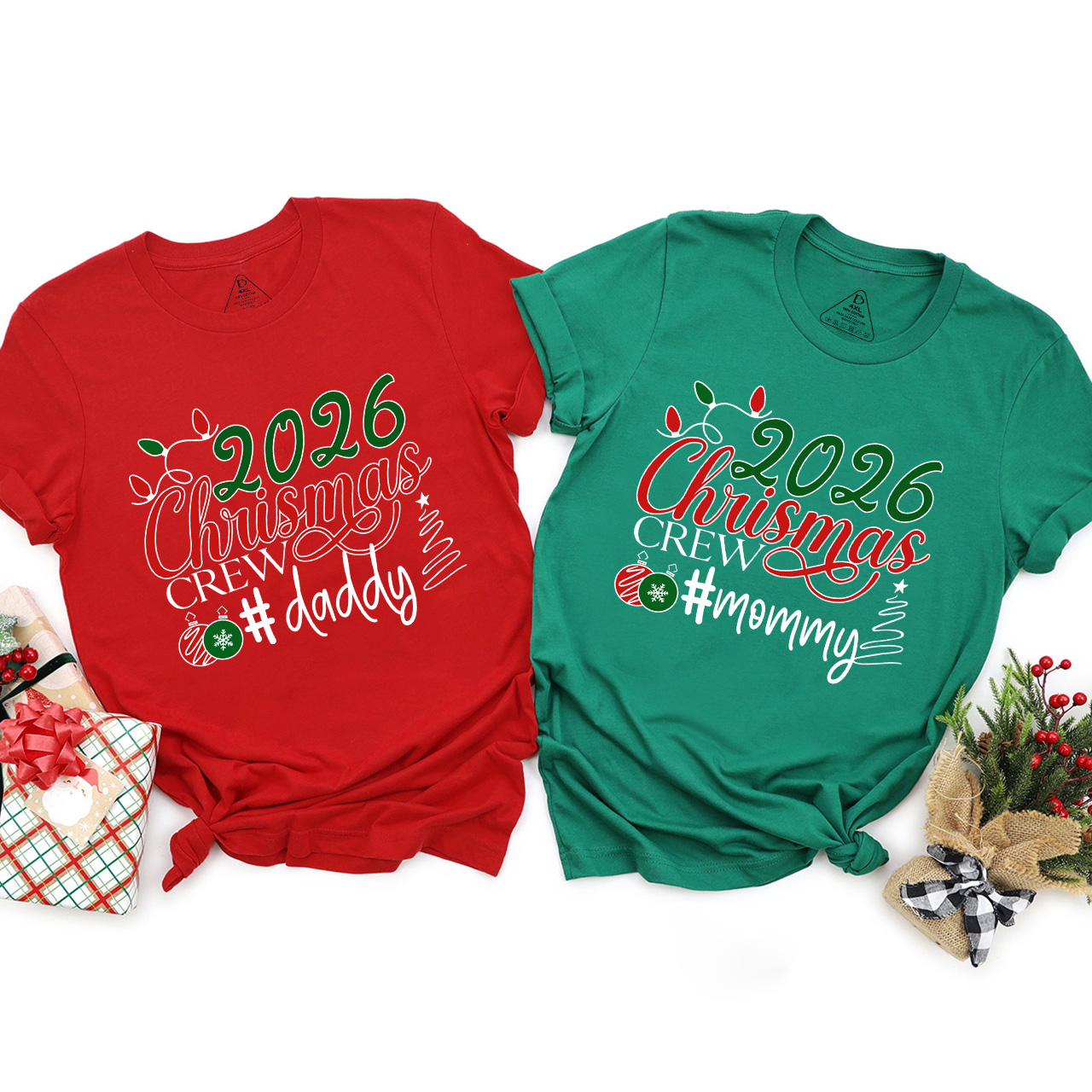 2026 Christmas Crew Family Matching Shirts Beepumpkin