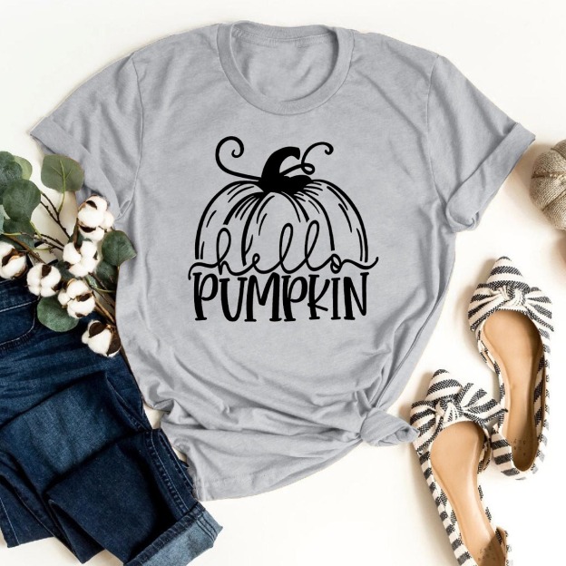  Cute Hello Pumpkin Fall Tees For Her