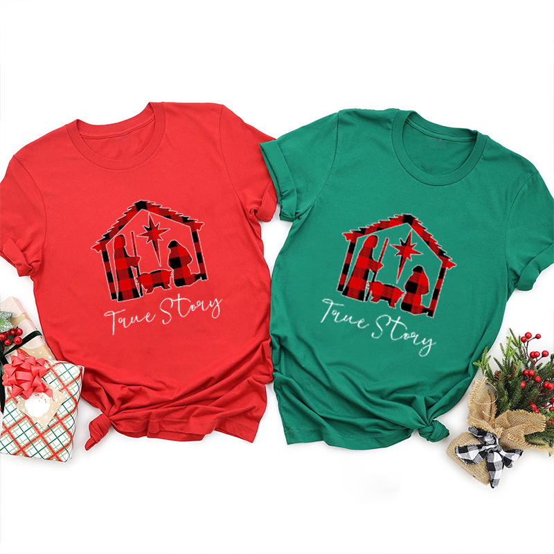 True Story Christmas Matching Shirts