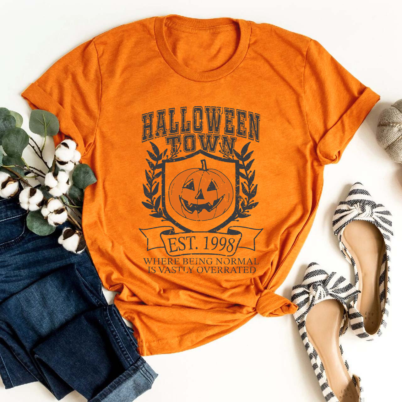 Halloween town University Shirt For Her