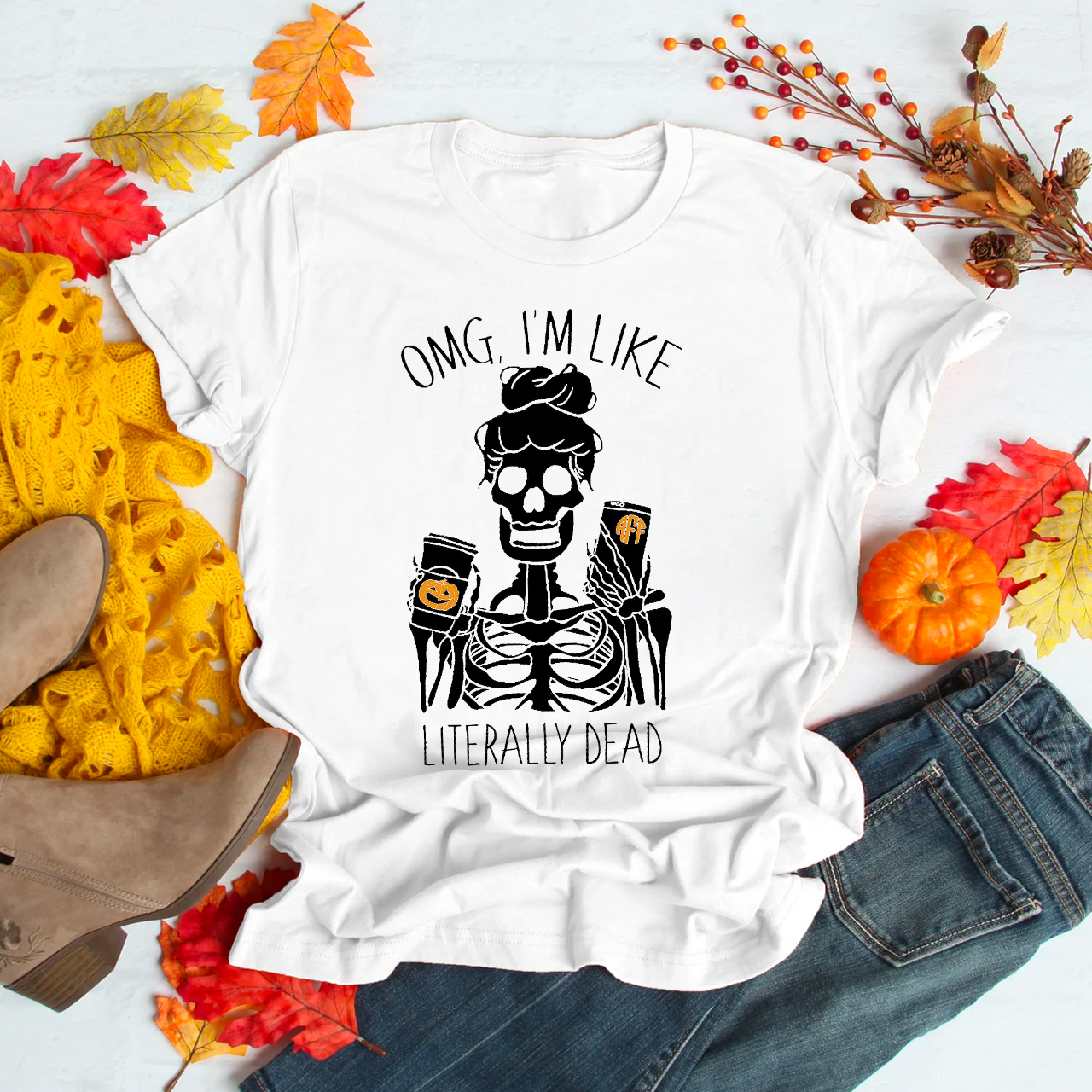 I'm Likely Literally Dead Monogram Shirt 