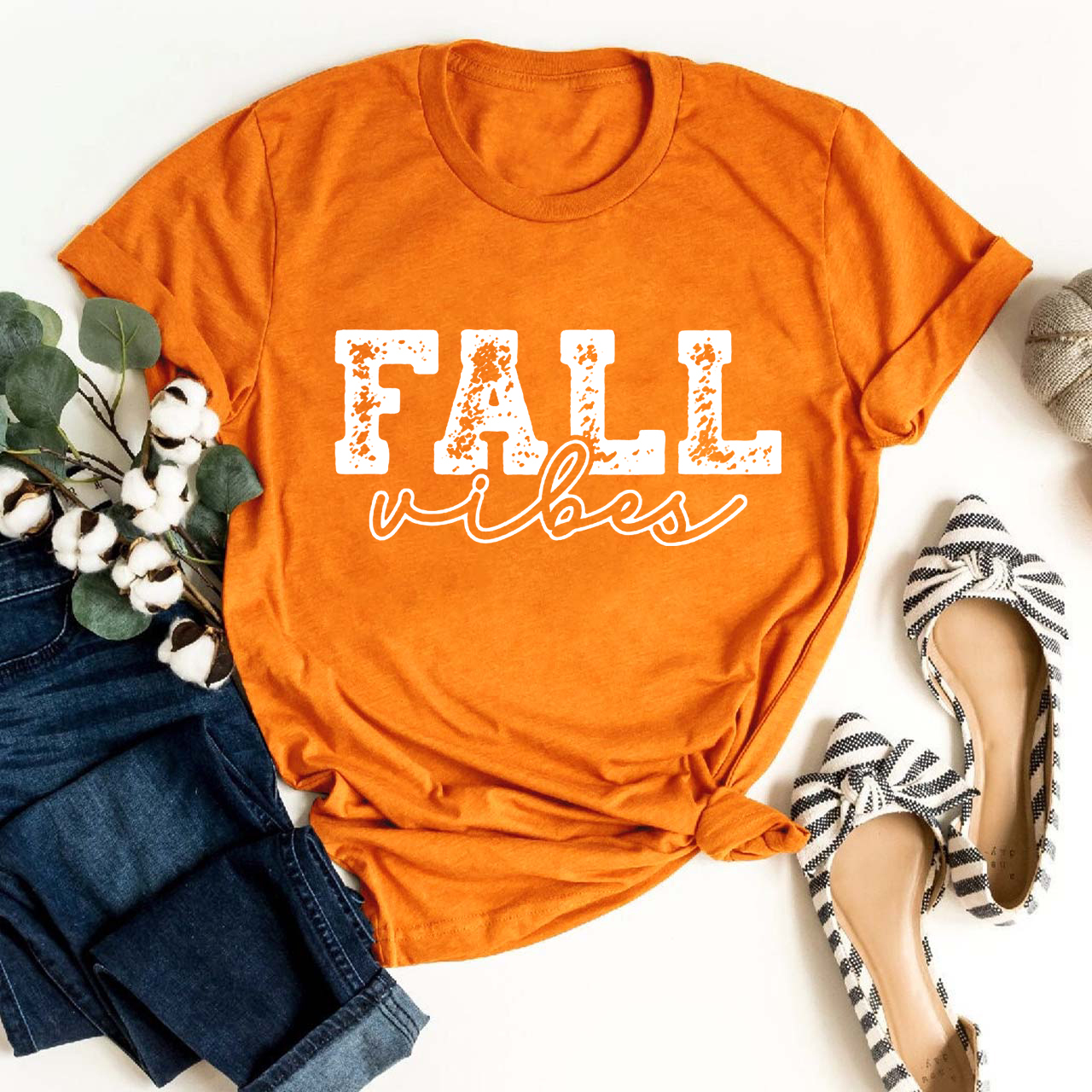 Fall Vibes Halloween Shirt For Her