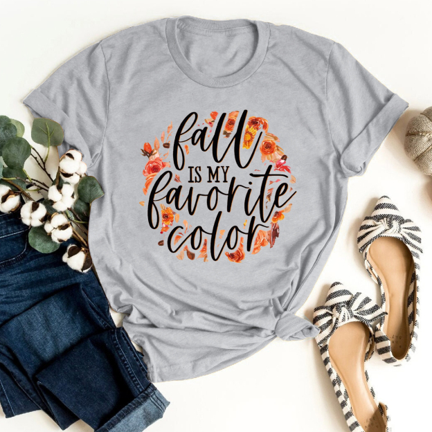 Fall Is My Favorite Color Shirt For Her
