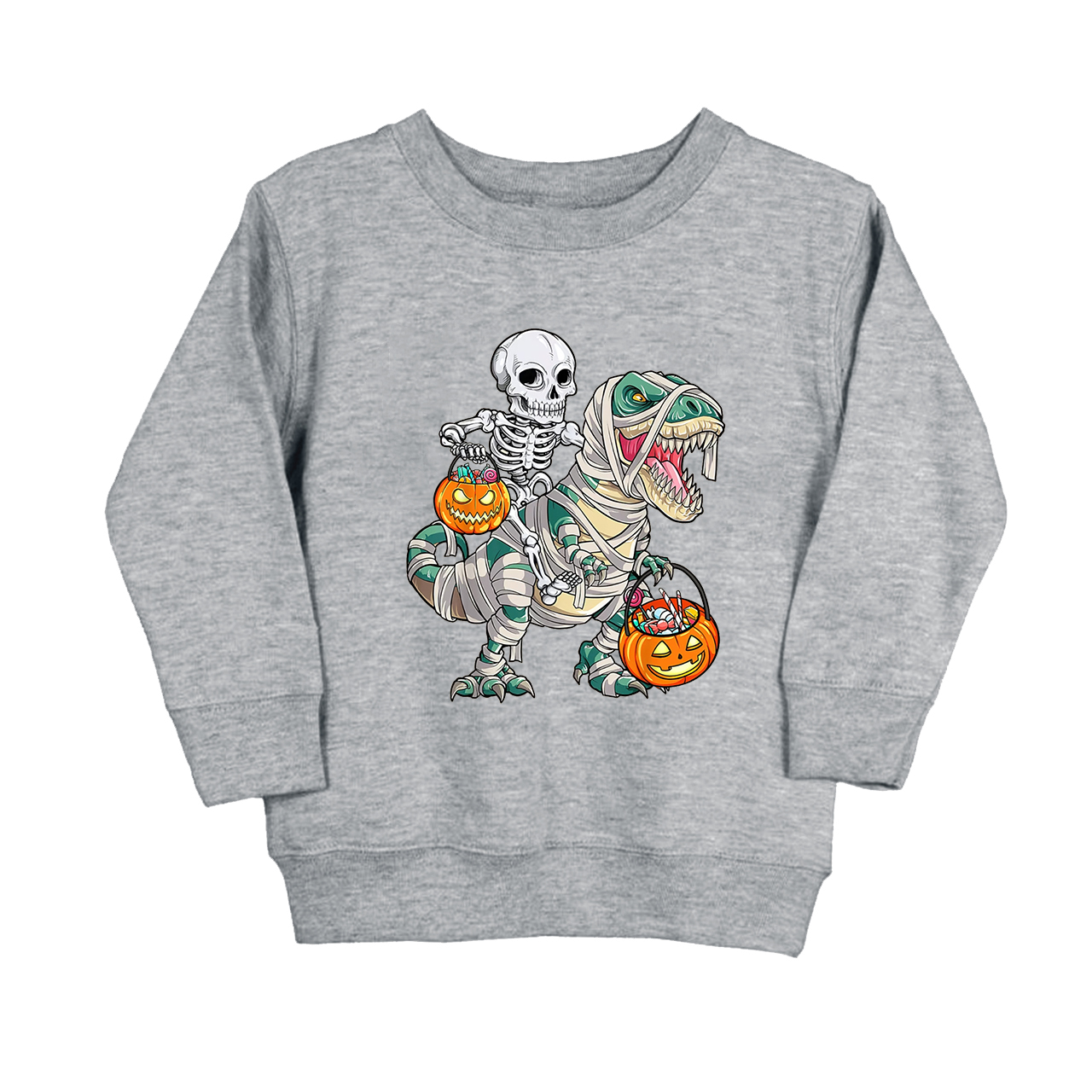  Dinosaur Spooky Saurus Kids Sweatshirt  Sale-Beepumpkin™