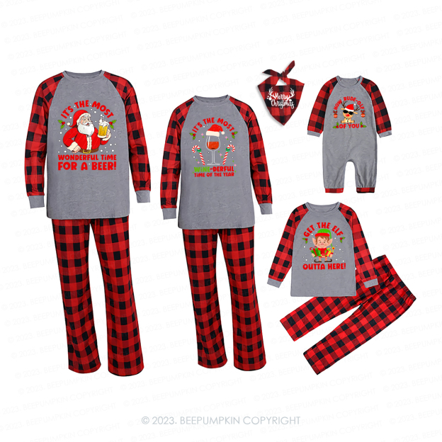 Personalized Funny Party Matching Pajamas For Family Beepumpkin