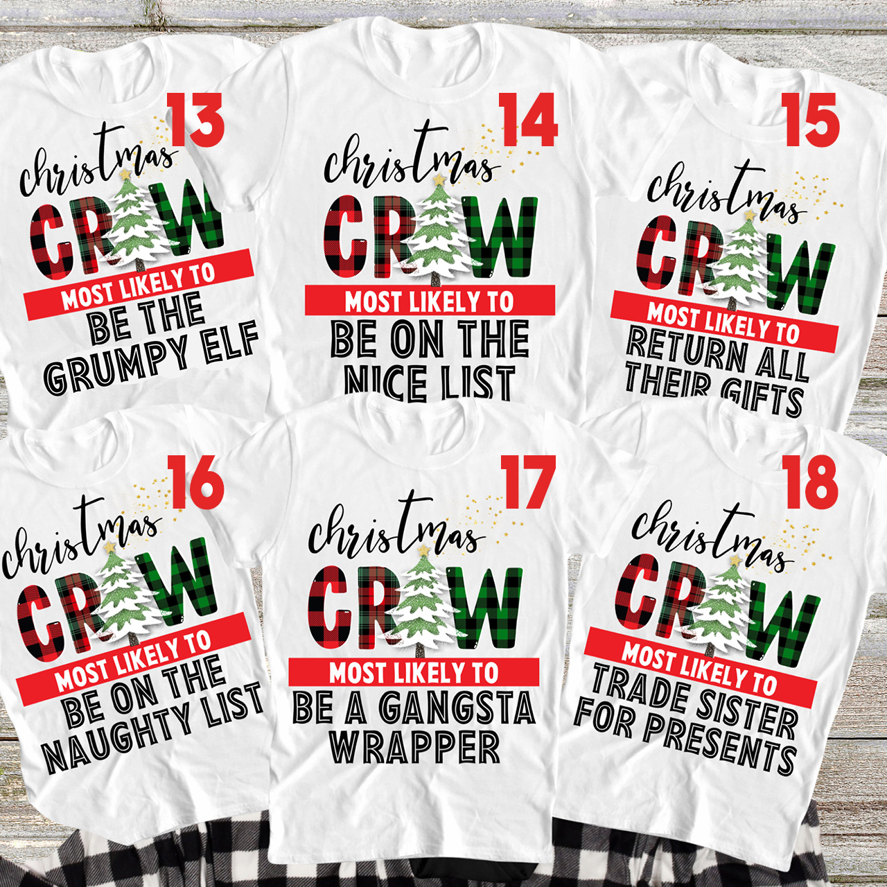 Personalized Funny Most Likely To Christmas Pajamas For Family Beepumpkin