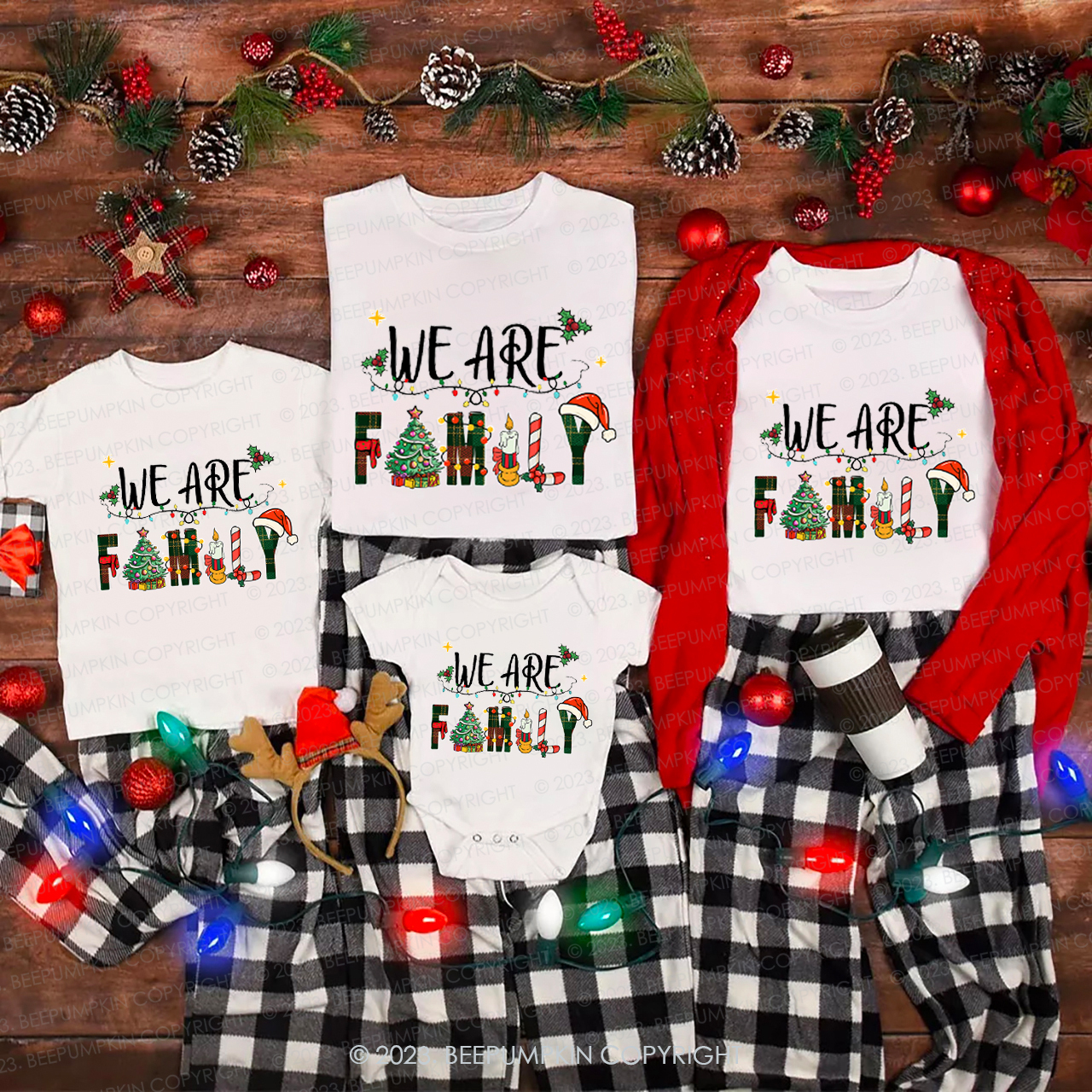 We are Family Tees For Family Beepumpkin