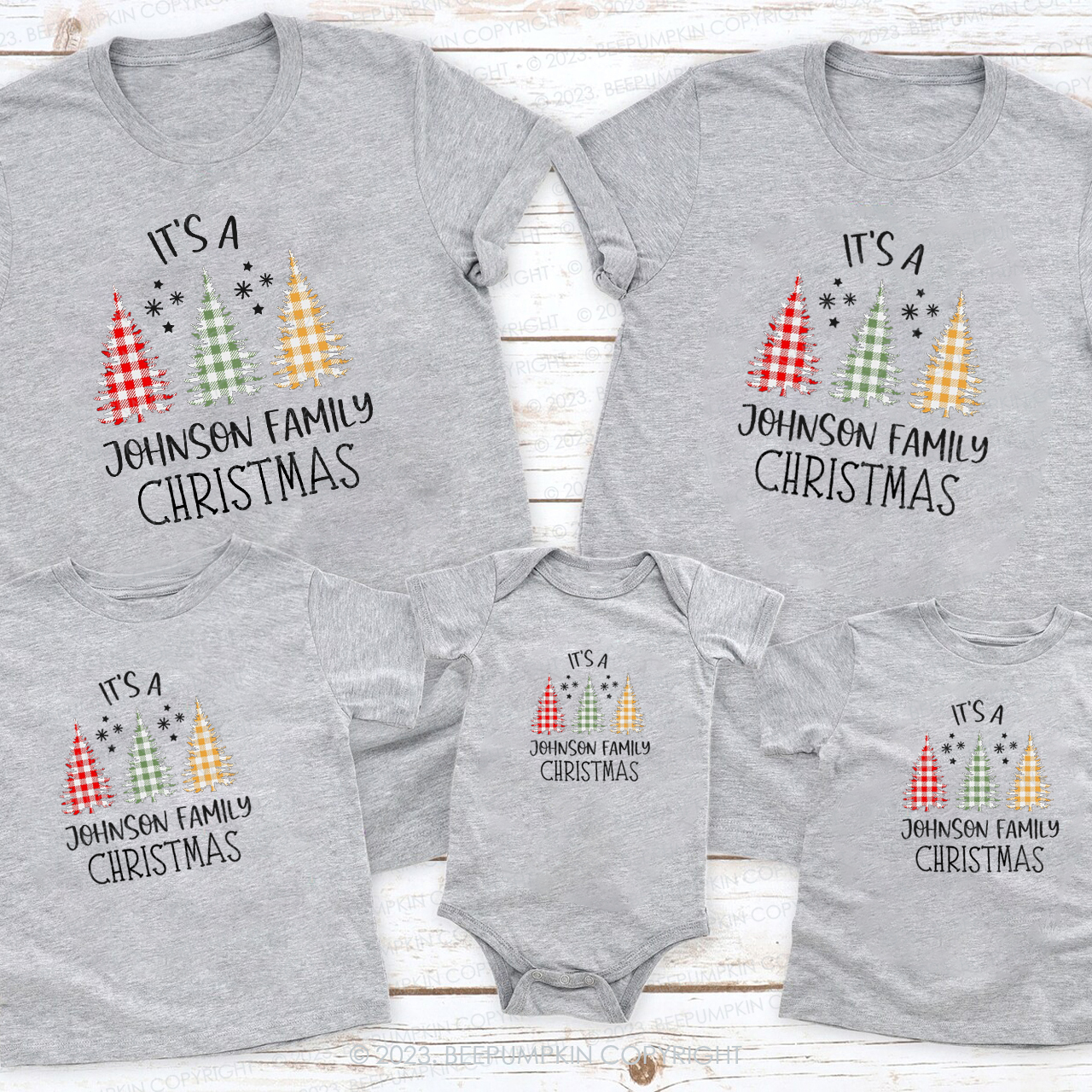 Christmas For Photoshoot Holiday Family Matching Shirt