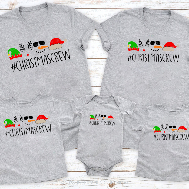 2023 Four Christmas Impressionists Family Matching Shirts