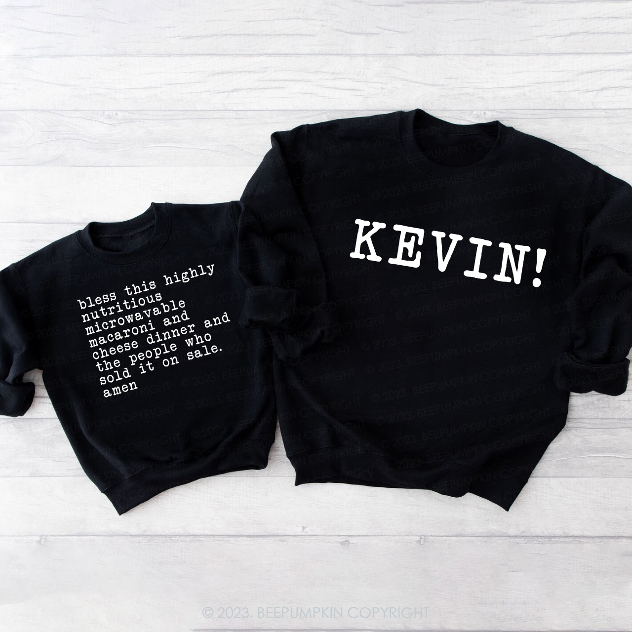 Christmas Family Shirts_ You Can_t Mess with Kids Sweatshirts