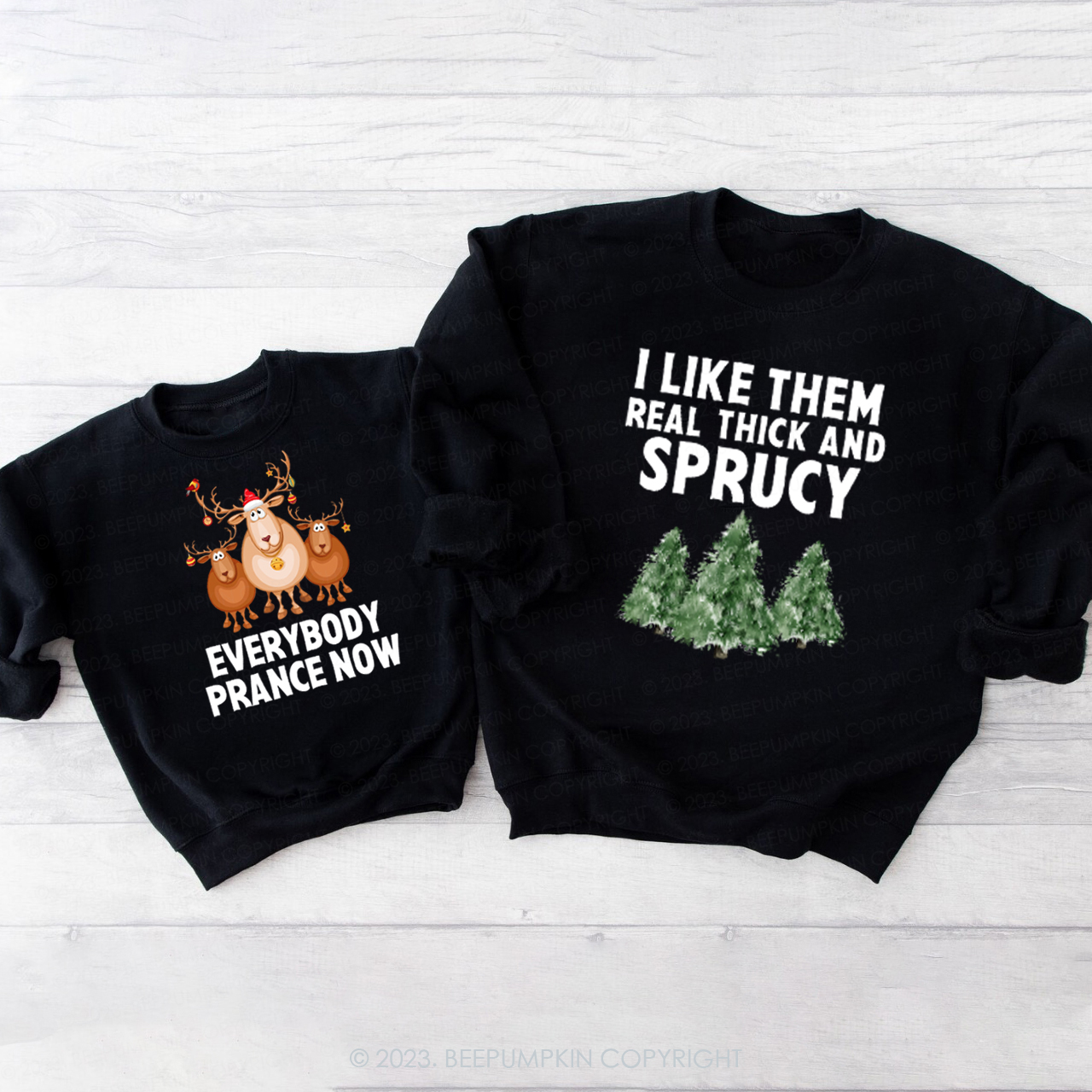 Santa Claus Special Family Christmas Sweatshirts