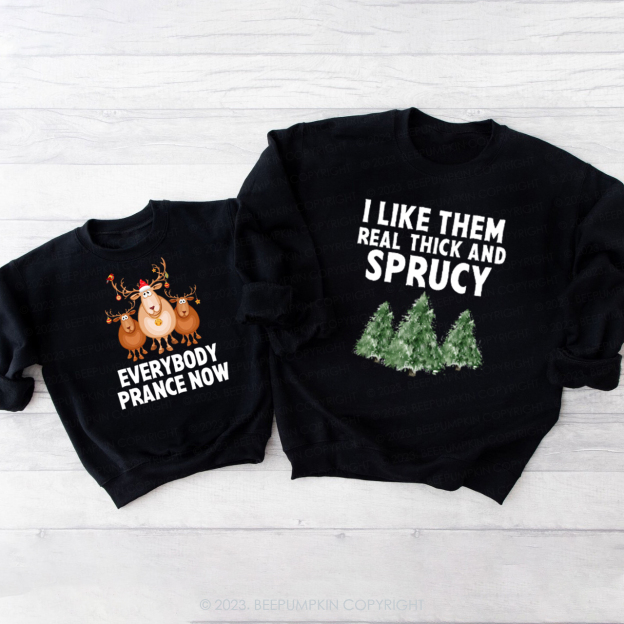 Santa Claus Special Family Christmas Sweatshirts