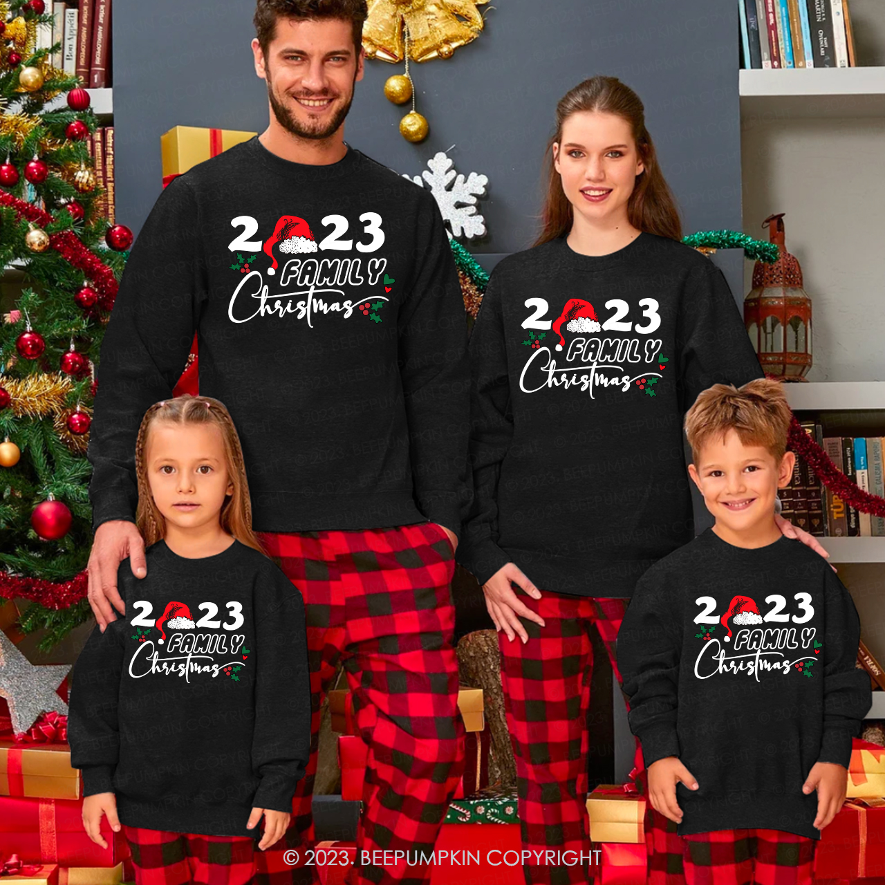 2023 Family Christmas Custom Matching Sweatshirts SaleBeepumpkin™