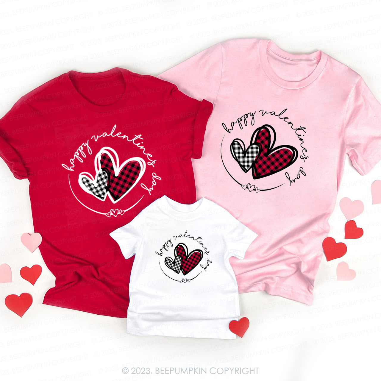 Happy Valentines Day Gift Family Matching Shirts