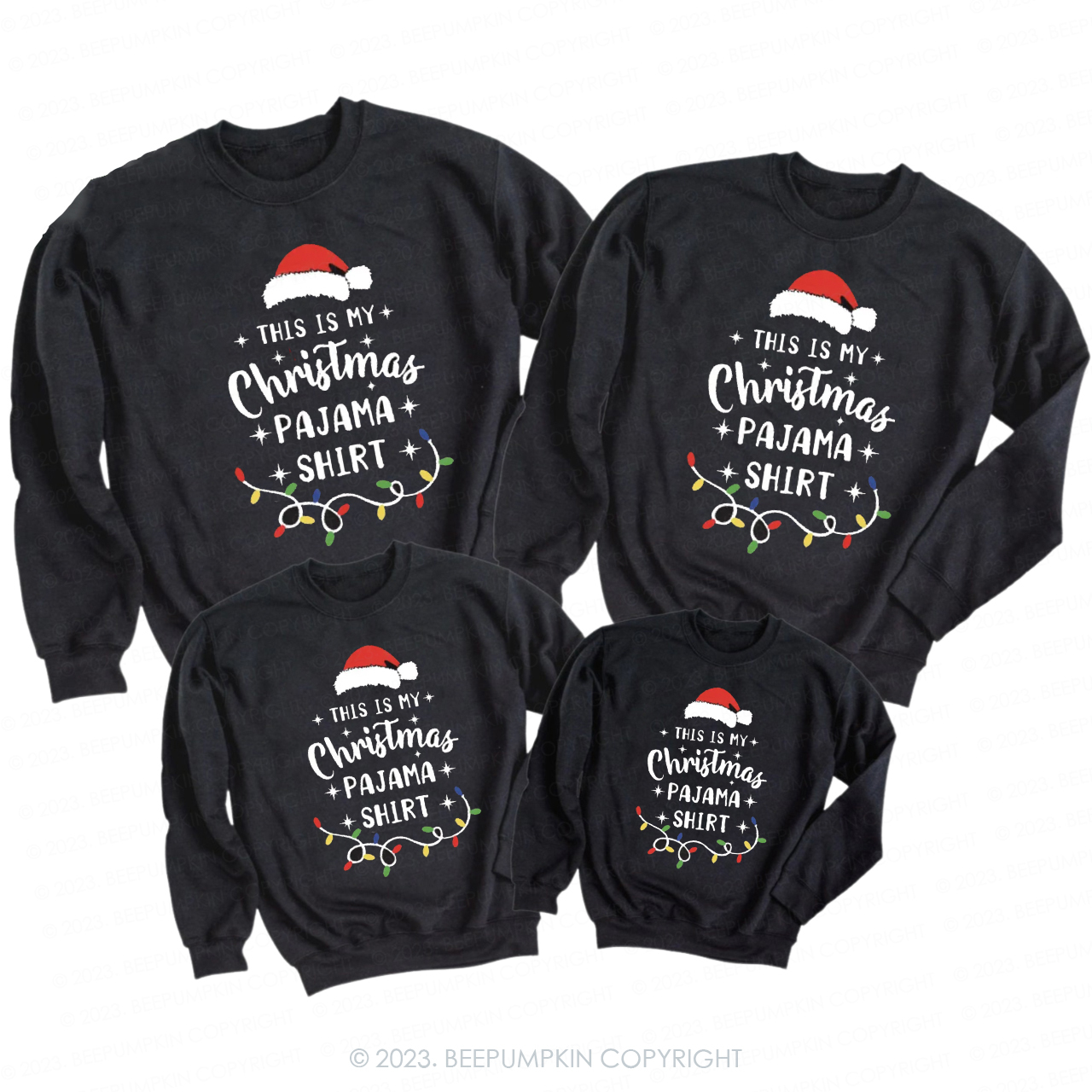 This Is My Christmas Pajama Sweatshirts For Family