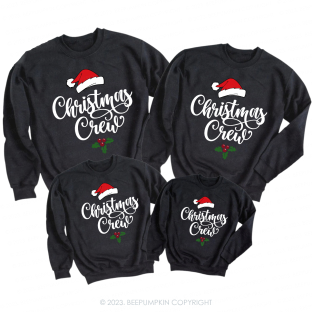 Christmas Crew Family Matching Vacation Sweatshirt